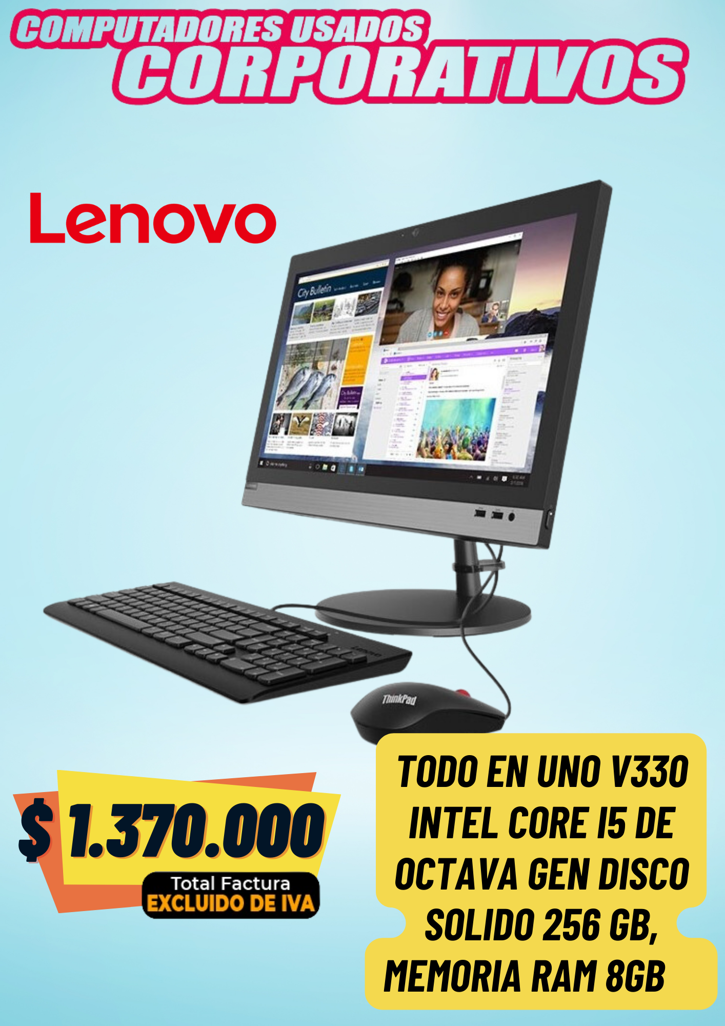 Todo en uno Lenovo V330 Intel® Core™  I5